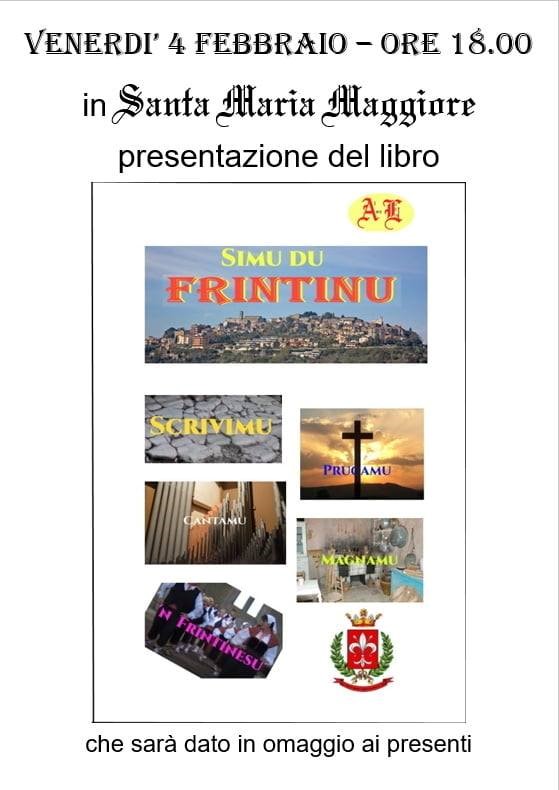 presentazione libro simu du frintinu